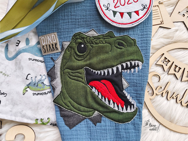 T-Rex - doodle Stickdatei